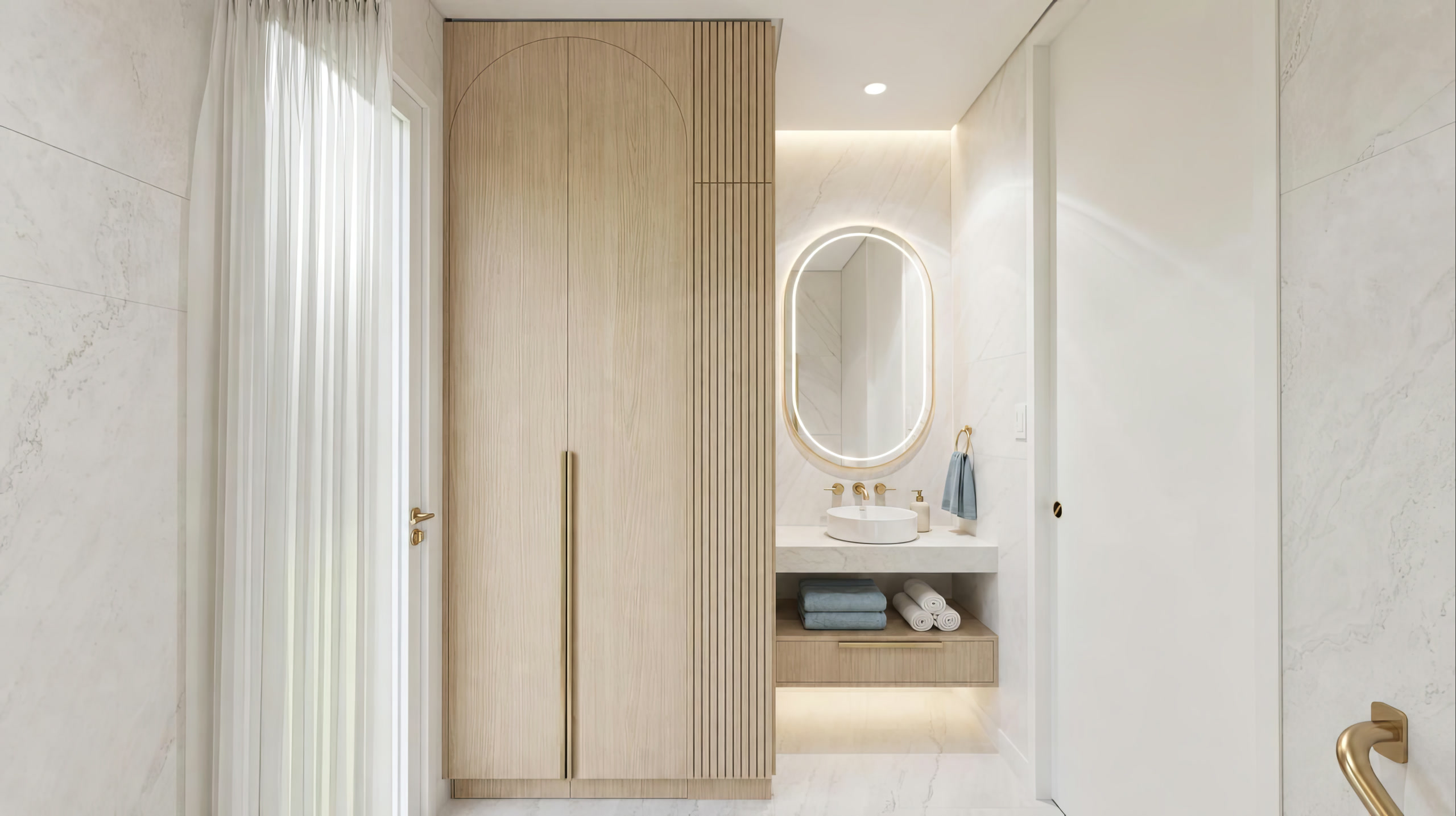 Coastal Luxe ensuite