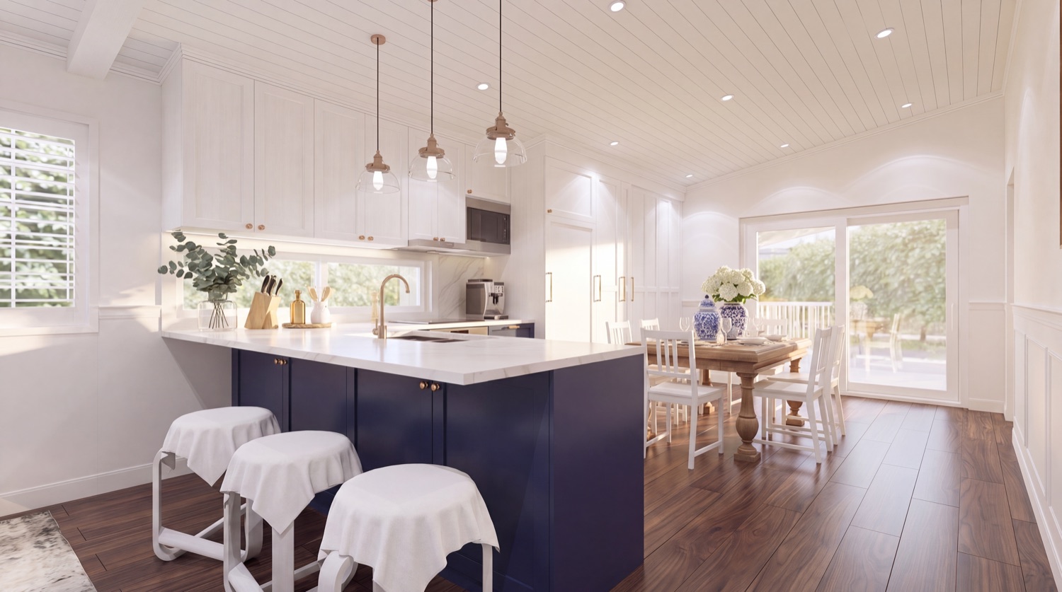 EVOKE Hamptons Kitchen