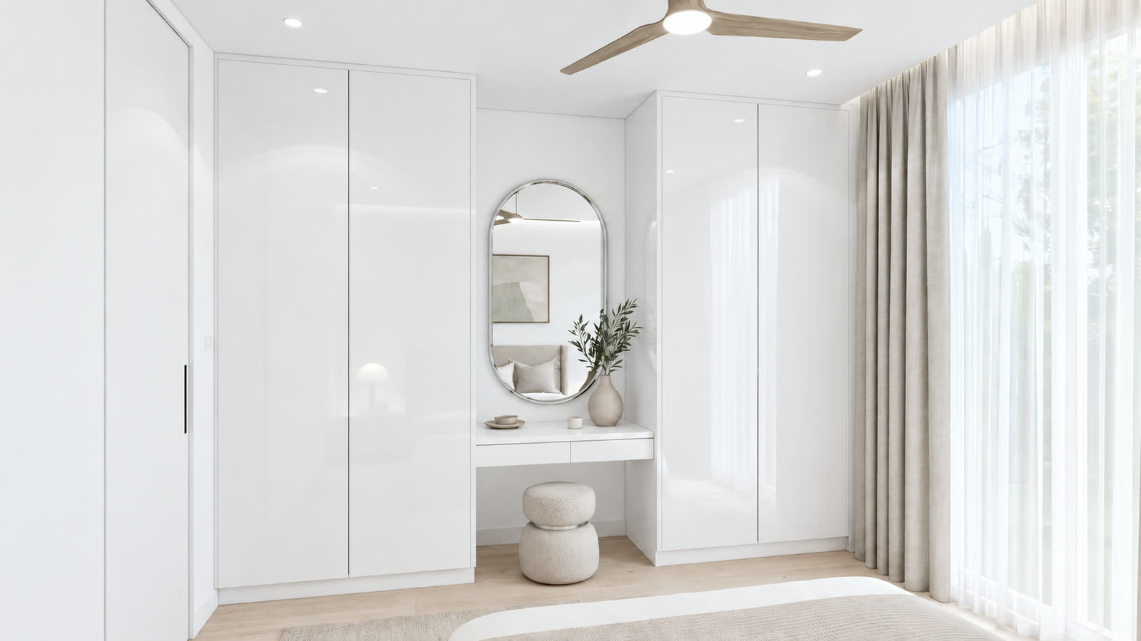 NOMI-KIN Classic Second bedroom · wardrobes