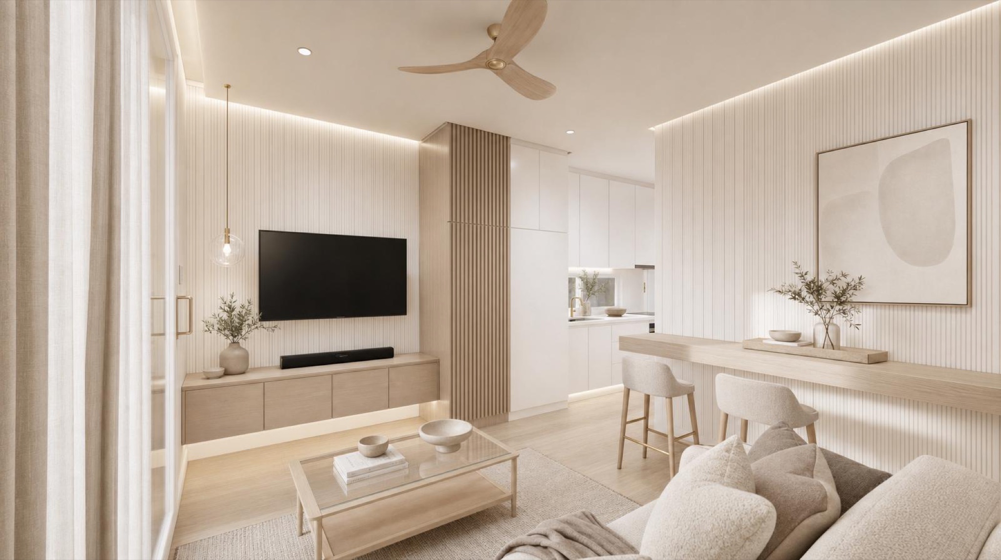 NOMI Kin Elegant Minimalist Kitchen