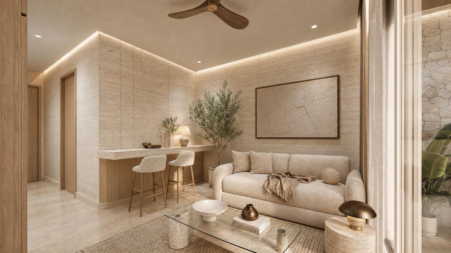 NOMI Maison Travertine Living