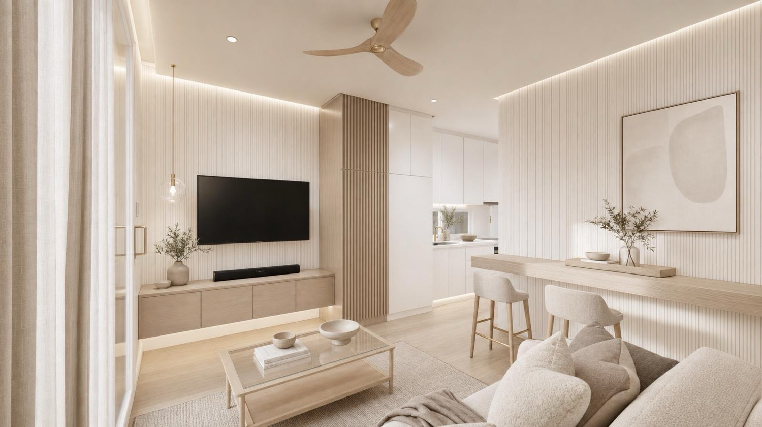 NOMI Elegant Minimalist Kitchen