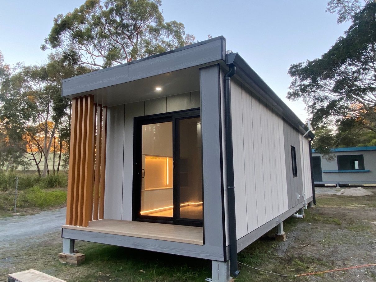 Suite 3.0 exterior, delivered unit