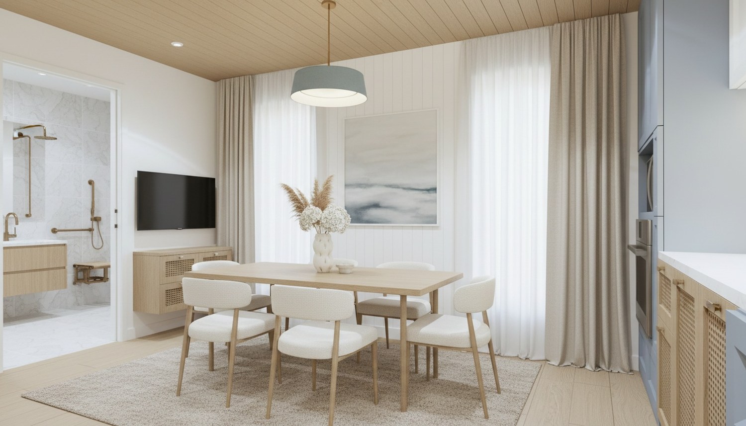 VIVID Coastal Luxe accessible dining