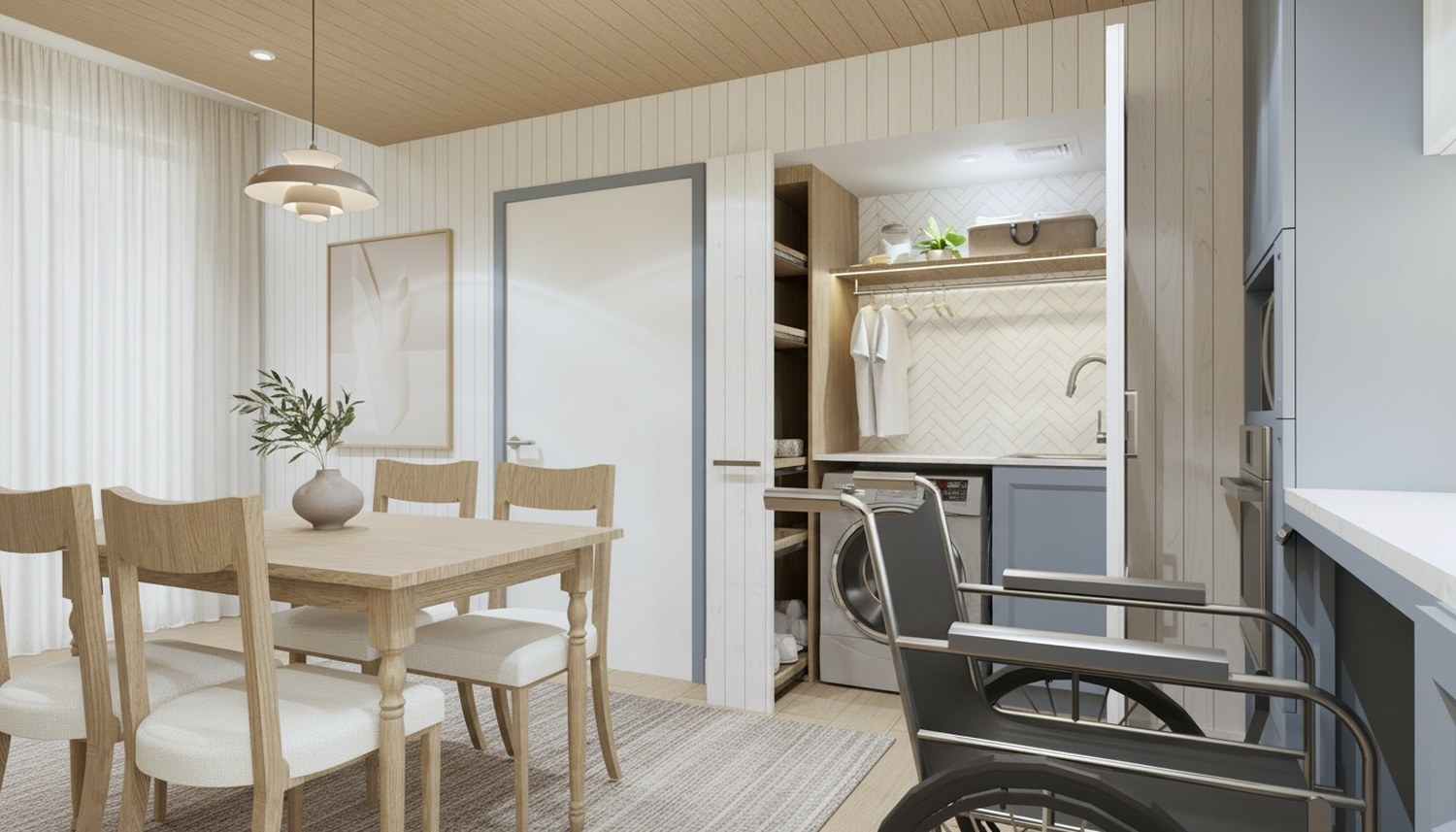 VIVID Elegant Minimalist accessible dining