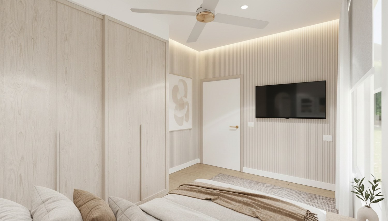 VIVID Elegant Minimalist carer room