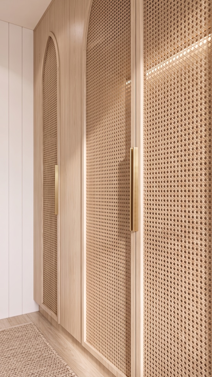 Cane wardrobe