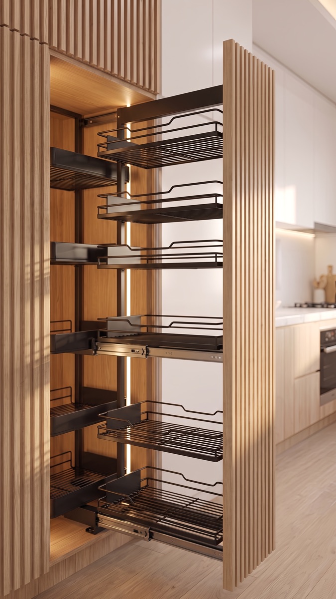 Full-height pantry