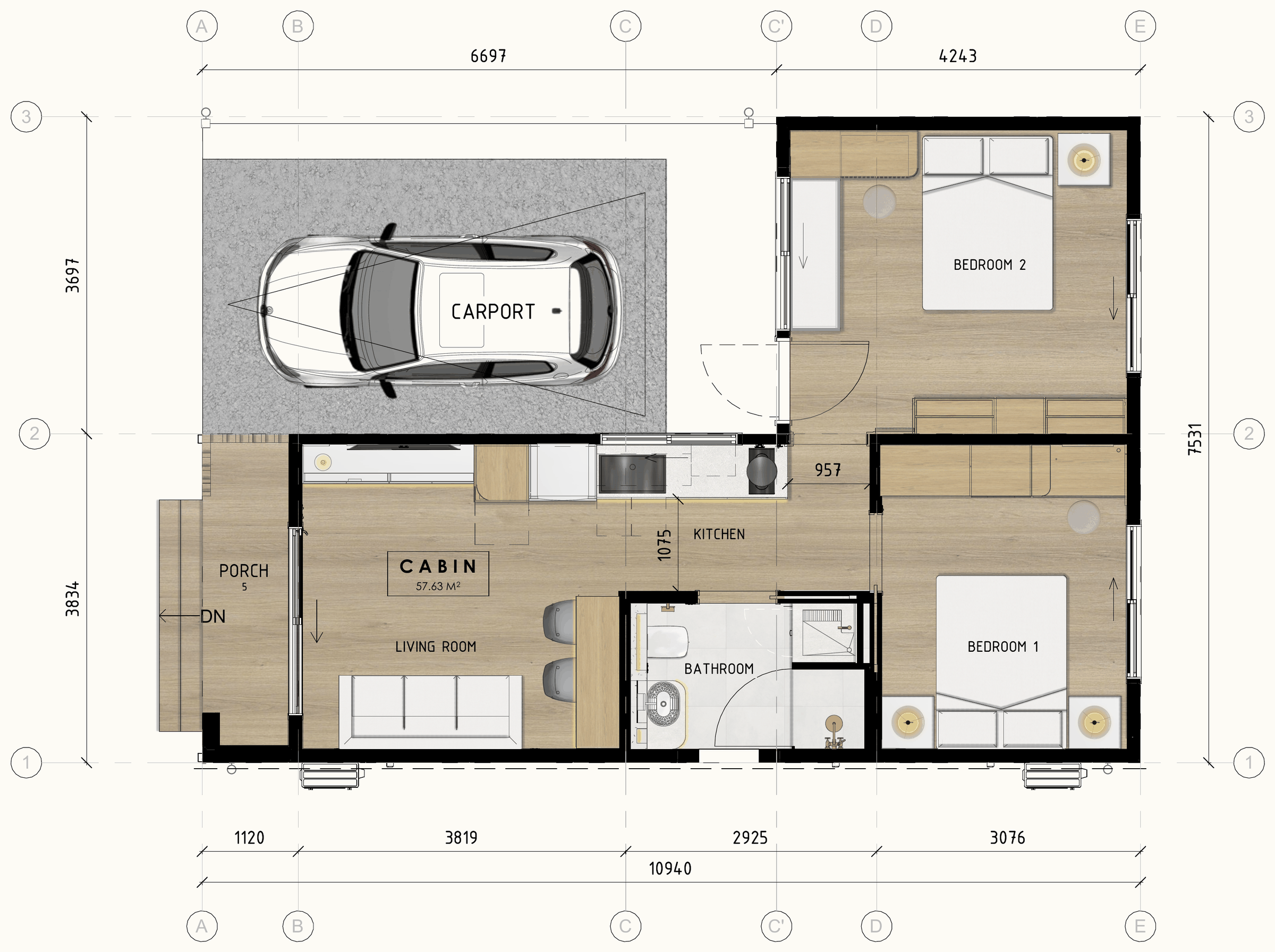 NOMI KIN floor plan